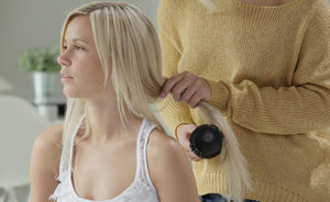 18 year old girl Cipriana A takes a cumshot in mouth after sex in mesh hosiery