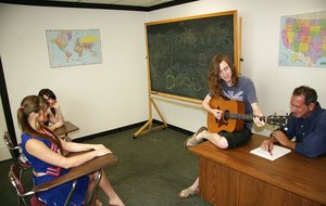 18 year old cuties Gigi Rivera & Teagan Summers strip down to socks on blanket