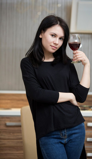 Asian coeds in long socks take turns eating each others shaved pussy