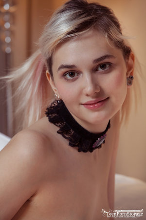 18 year old girl Katya spits out cum after virginity losing intercourse