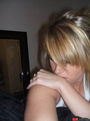 18 year old female Chloe Dash undressing on yoga mat on lawn