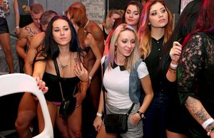 18 year old girl Katie Lewis stands naked after undressing in her bedroom