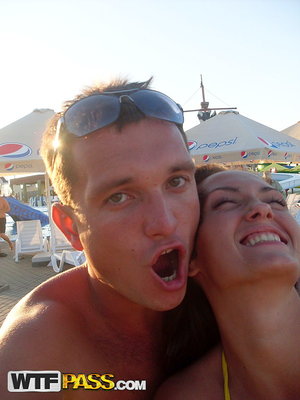 18 year old girl Cipriana A takes a cumshot in mouth after sex in mesh hosiery